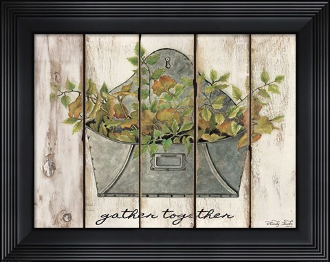 Framed Gather Together Print