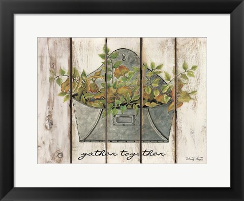 Framed Gather Together Print