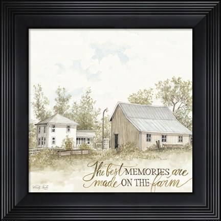 Framed Best Memories Print