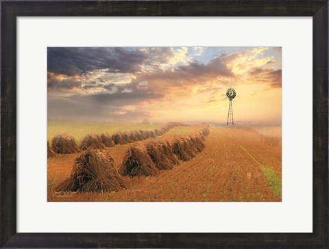 Framed Amish Country Sunrise Print