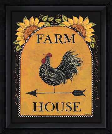 Framed Sunny Farmhouse Print