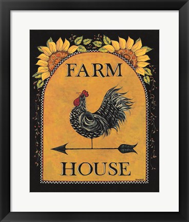 Framed Sunny Farmhouse Print