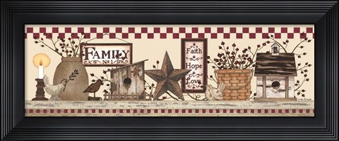 Framed Family Still Life Print