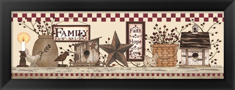 Framed Family Still Life Print