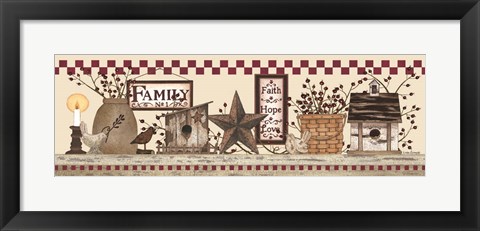 Framed Family Still Life Print