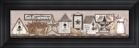 Framed Together is a Wonderful Place to Be Print