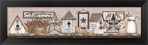 Framed Together is a Wonderful Place to Be Print