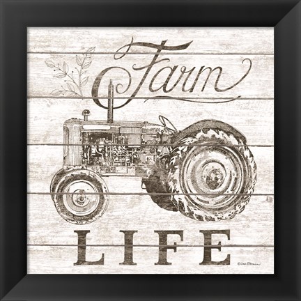 Framed Farm Life Print