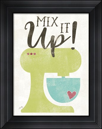 Framed Mix It Up Print