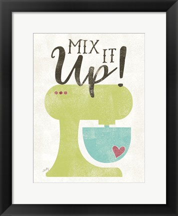 Framed Mix It Up Print