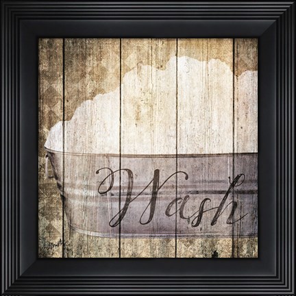 Framed Wash Print