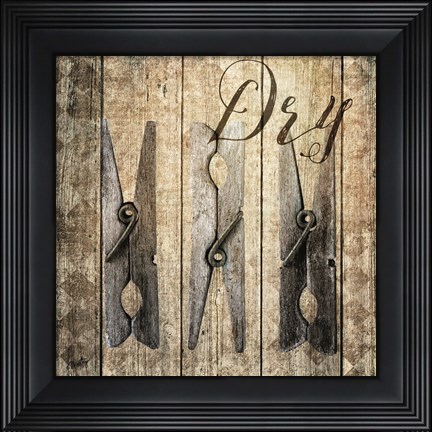 Framed Dry Print