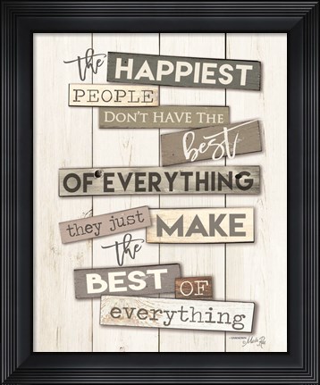 Framed Best of Everything Print