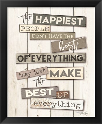 Framed Best of Everything Print