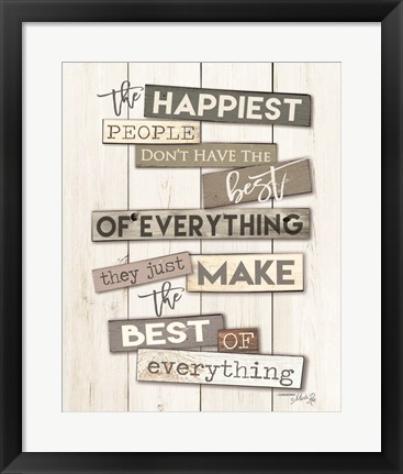 Framed Best of Everything Print