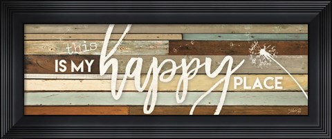 Framed This is My Happy Place Print