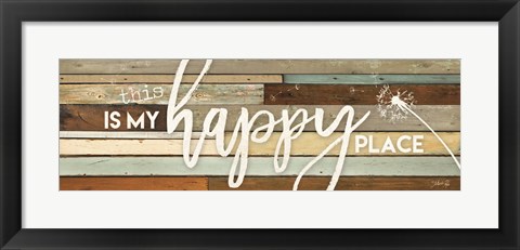 Framed This is My Happy Place Print