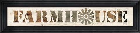 Framed Farmhouse Print