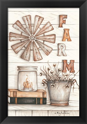 Framed Farm Print