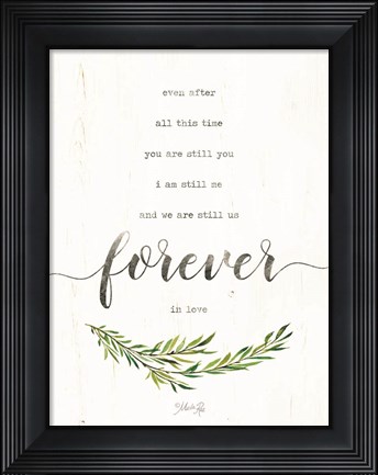 Framed Forever in Love Print