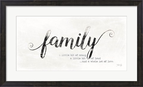 Framed Family Print