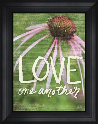 Framed Love One Another Print
