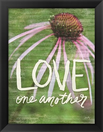 Framed Love One Another Print