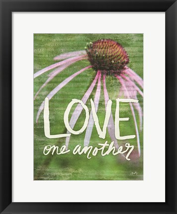 Framed Love One Another Print