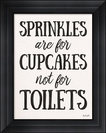 Framed Sprinkles Print