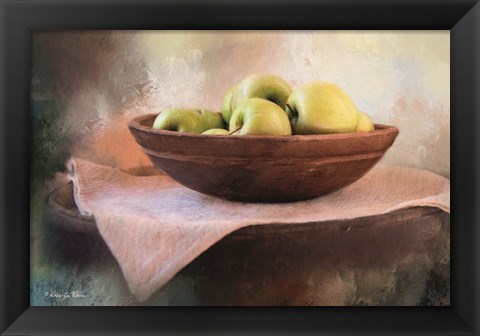 Framed Apple Still Life Print