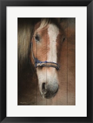 Framed Blaze Print