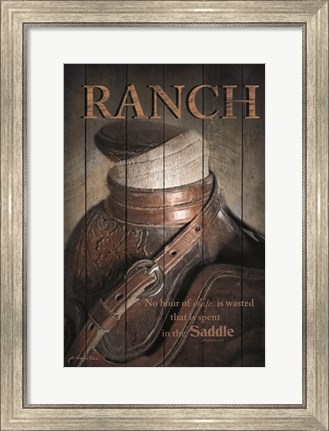 Framed Ranch Print