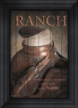 Framed Ranch Print