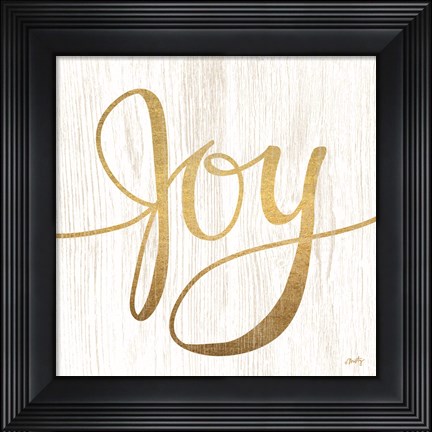 Framed Joy Print