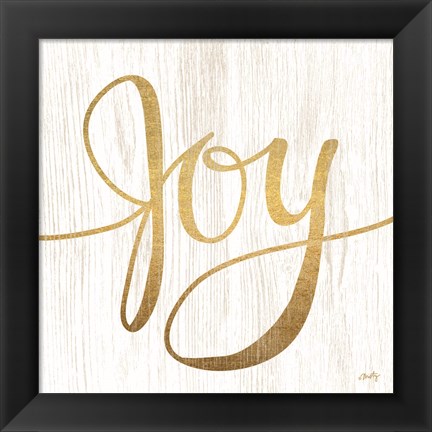 Framed Joy Print