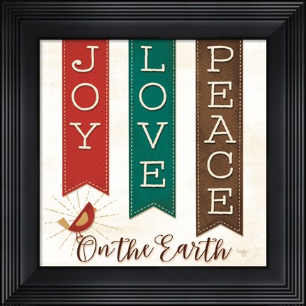 Framed Peace on Earth Print