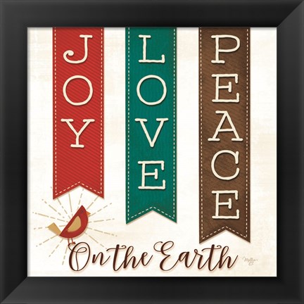 Framed Peace on Earth Print