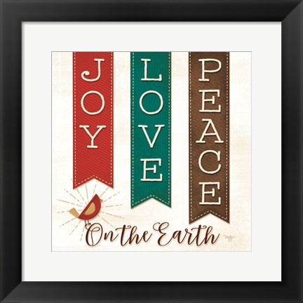 Framed Peace on Earth Print