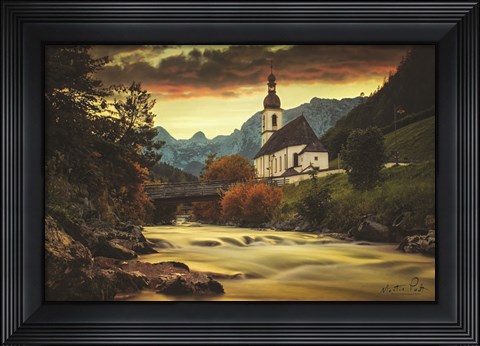 Framed Church Print