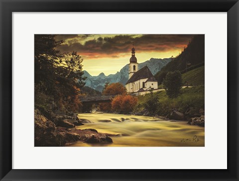 Framed Church Print