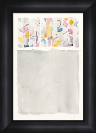 Framed Day Dream Symmetrical Squares Print