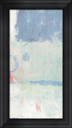 Framed Horizon Cool Chromatic III Print