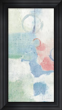 Framed Horizon Cool Chromatic II Print