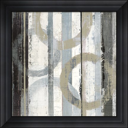 Framed Neutral Zephyr II Print