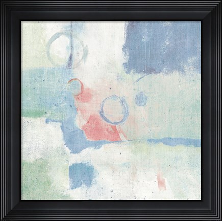 Framed Horizon Cool Chromatic Print