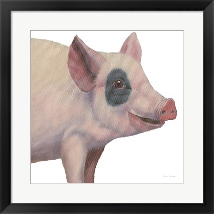 Framed Bacon, Bits and Ham II Print