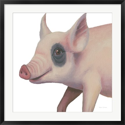 Framed Bacon, Bits and Ham I Print