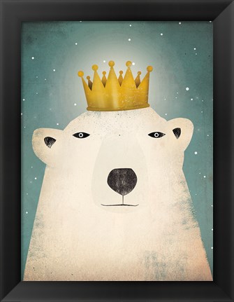 Framed Polar King Print