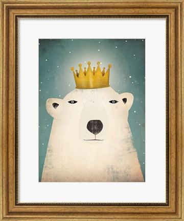 Framed Polar King Print