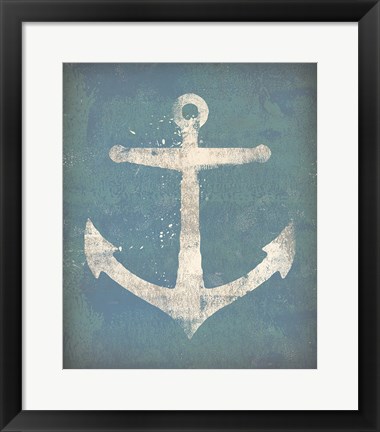 Framed Anchor v2 Print